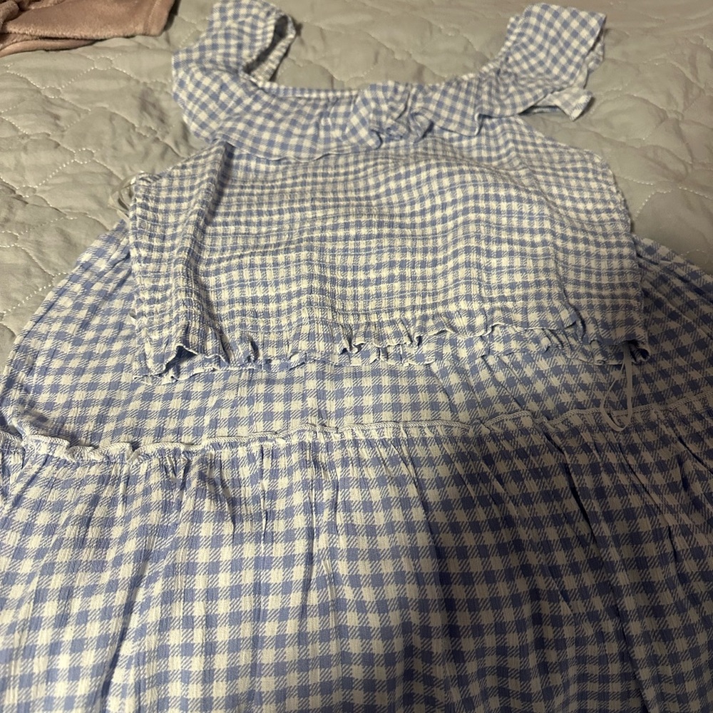 2 piece plaid outfit